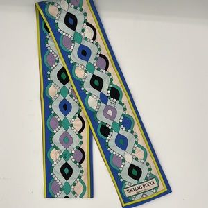 Emilio Pucci Vintage Silk Scarf